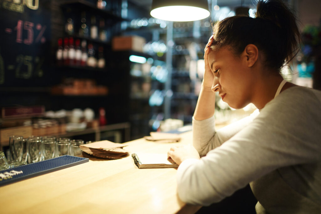 Stressed bar staff